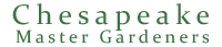 Chesapeake Master Gardeners logo